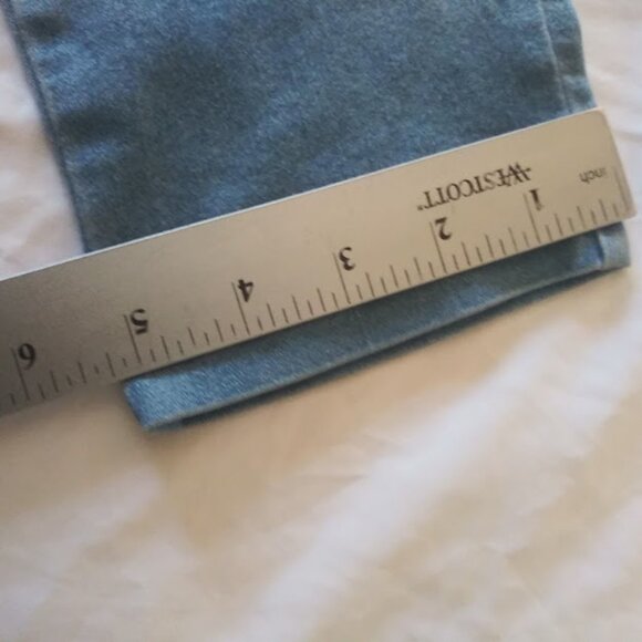 C'est Toi women's size M denim sleeveless jumpsuit - Picture 12 of 16